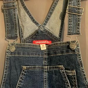 Union bay medium overall jean shorts worn once